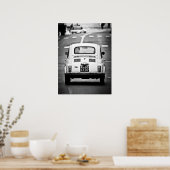 Fiat 500,  cinquecento, Poster Rome Italië (Keuken)