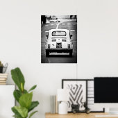 Fiat 500,  cinquecento, Poster Rome Italië (Thuiskantoor)