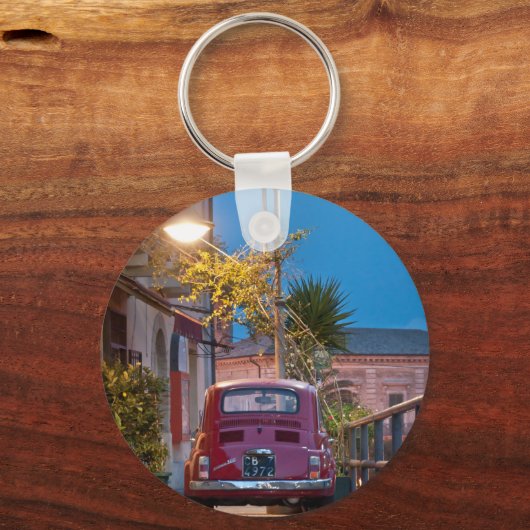 Fiat 500 Cinquecento Sleutelhanger (Voorkant)