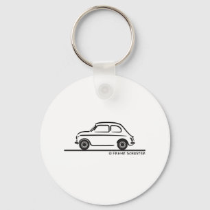Fiat 500 Cinquecento Sleutelhanger