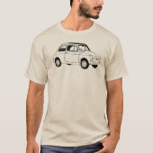 Fiat 500 (Cinquecento) T-shirt (Voorkant)