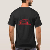 Fiat 500 Cinquecento T-shirt (Achterkant)