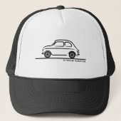 Fiat 500 Cinquecento Trucker Pet (Voorkant)