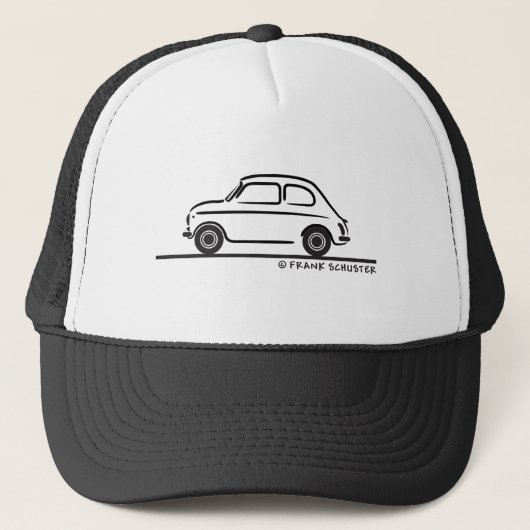 Fiat 500 Cinquecento Trucker Pet (Voorkant)