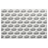 Fiat 500 Classic Car Fabric Stof (Fat Quarter)