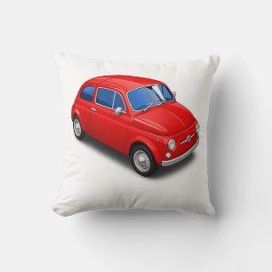 Fiat 500 e Vespa Piaggio 500 Special Kussen