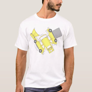 Fiat 500 Geel T-shirt
