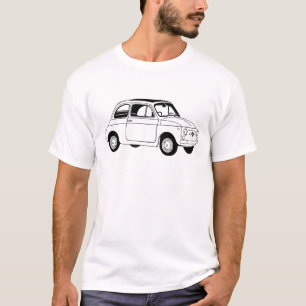 Fiat 500 geïnspireerd t-shirt