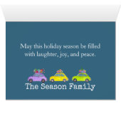 Fiat 500 in de  stad (Binenzijde Horizontaal (Onderkant))