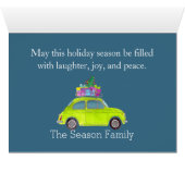 Fiat 500 in de stad (Binenzijde Horizontaal (Onderkant))