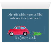 Fiat 500 in de  stad (Binenzijde Horizontaal (Onderkant))