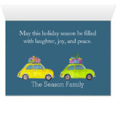 Fiat 500 in de  stad (Binenzijde Horizontaal (Onderkant))