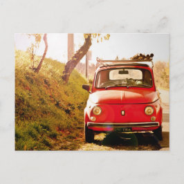 Fiat 500 in Italië Briefkaart