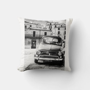 Fiat 500 in Italië, klassiek autokussen, kussen