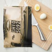  Fiat 500 in Italië theedoeken (Quarter Fold)