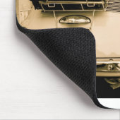 Fiat 500 in Italië, zonnebloempitten Muismat (Hoek)