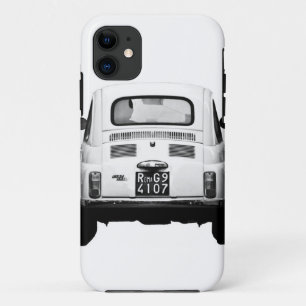 Fiat 500 in Rome, Italië. Case-Mate iPhone Case