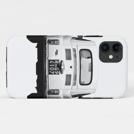 Fiat 500 in Rome, Italië. Case-Mate iPhone Case (Achterkant (horizontaal))