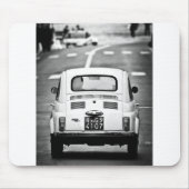 Fiat 500 in Rome, Italië Muismat (Voorkant)