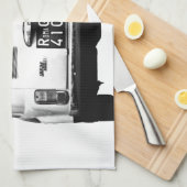 Fiat 500 in Rome, Italië. Theedoek (Quarter Fold)