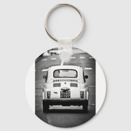 Fiat 500 in Rome Sleutelhanger