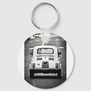 Fiat 500 in Rome Sleutelhanger