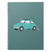 Fiat 500-laptop notitieboek (Voorkant)