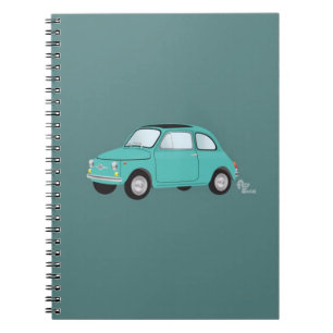 Fiat 500-laptop notitieboek