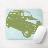 Fiat 500 muismat (Met muis)