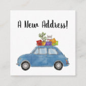  Fiat 500 Nieuwe adreskaart Informatiekaartje (Voorkant)