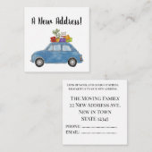  Fiat 500 Nieuwe adreskaart Informatiekaartje (Voorkant / Achterkant)