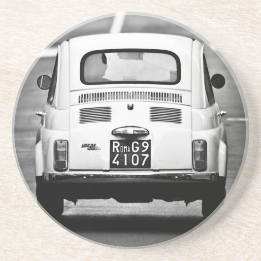 Fiat 500 onderzetter (Voorkant)