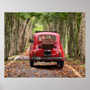 Fiat 500 poster
