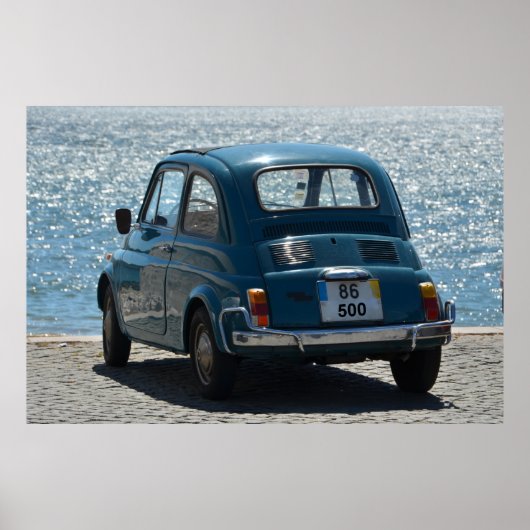 Fiat 500 poster (Voorkant)
