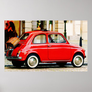 Fiat 500 poster