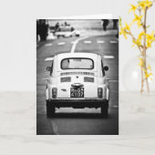 Fiat 500 Rome Kaart (Gele Bloem)