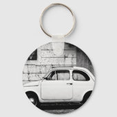 Fiat 500 Rome Sleutelhanger (Voorkant)