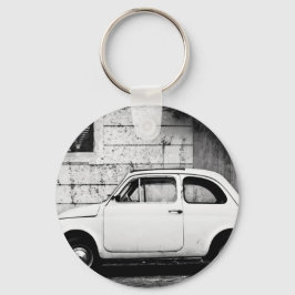 Fiat 500 Rome Sleutelhanger