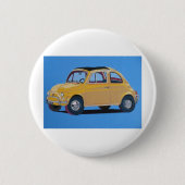 Fiat 500 ronde button 5,7 cm (Voorkant)