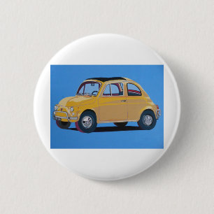 Fiat 500 ronde button 5,7 cm