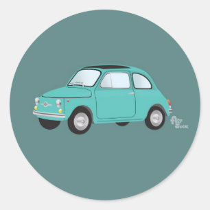 Fiat 500 Sticker