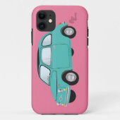 Fiat 500-telefoonbehuizing Case-Mate iPhone case (Achterkant)