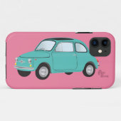 Fiat 500-telefoonbehuizing Case-Mate iPhone case (Achterkant (horizontaal))