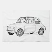 Fiat 500 Topolino Theedoek (Horizontaal)