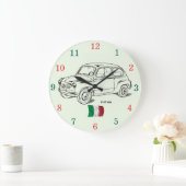 Fiat 600 wandklok (Huis)