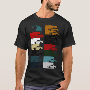 FIAT 850 SPORT COUPE SPIDER COLOR CHART63 T-SHIRT
