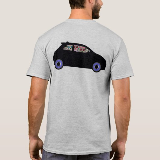 Fiat Abarth T-shirt (Achterkant)