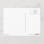  FIAT-auto in Italië in zwart-wit Briefkaart (Achterkant)