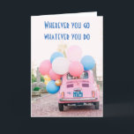 FIAT/BALLONS ON YOUR BIRTHDAY KAART<br><div class="desc">A FIAT FILLED WITH BALLOONS AND "YOUR WISHES" MAKE THIS CARD SO VERY SPECIAL FOR YOUR  BIRTHDAY AND WHATEVER YOU DO OR WHEREVER YOU GO... .IT IS ****HAPPY*** THANKS FOR STOPPING BY 1 OF MY 8 STORES!</div>