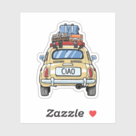  Fiat Car Sticker